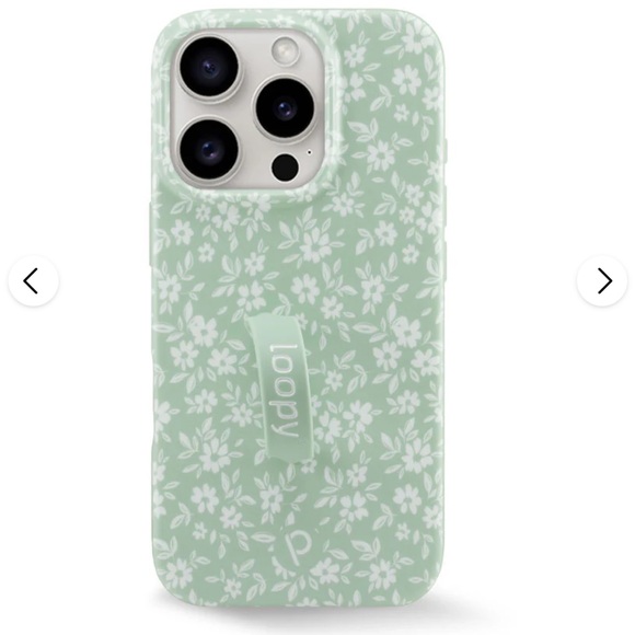 Loopy Case iPhone 16 Pro Sage Floral - Picture 6 of 8